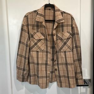 Brown Plaid Flannel
